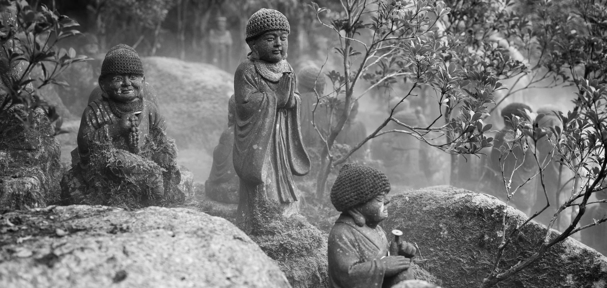 Carefully knitted hats