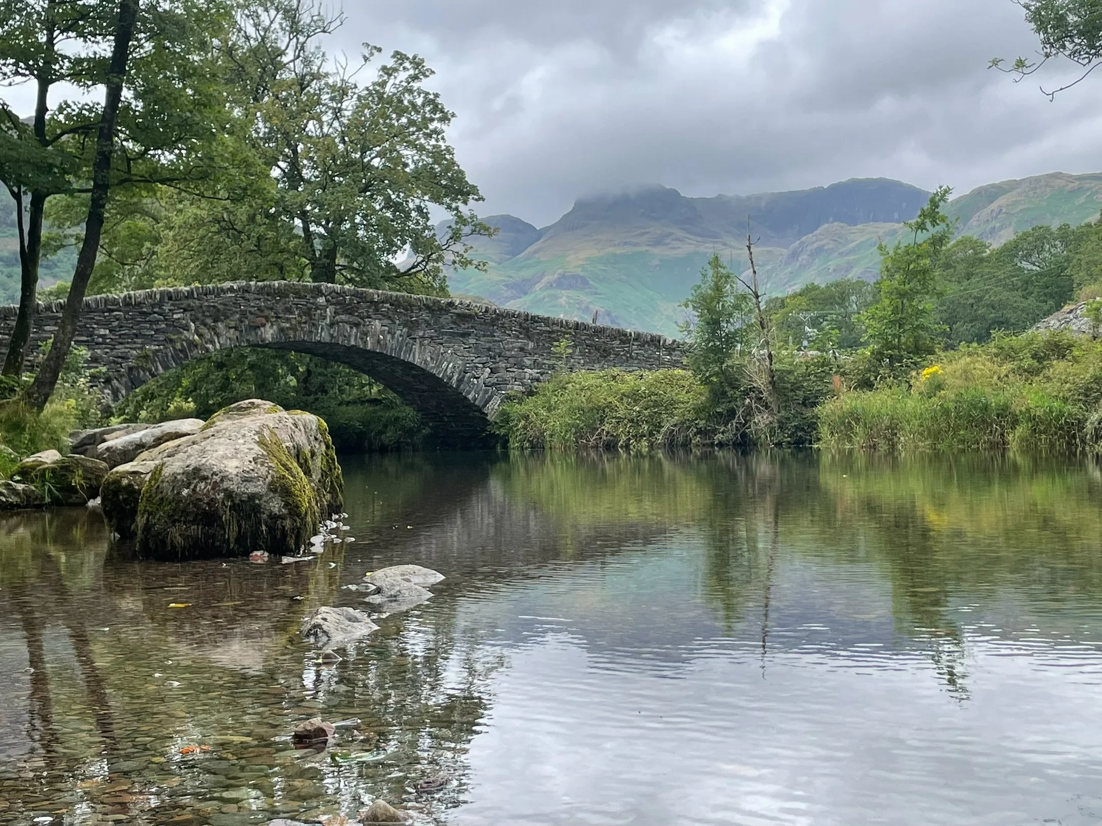 The bridge to Baysbrown