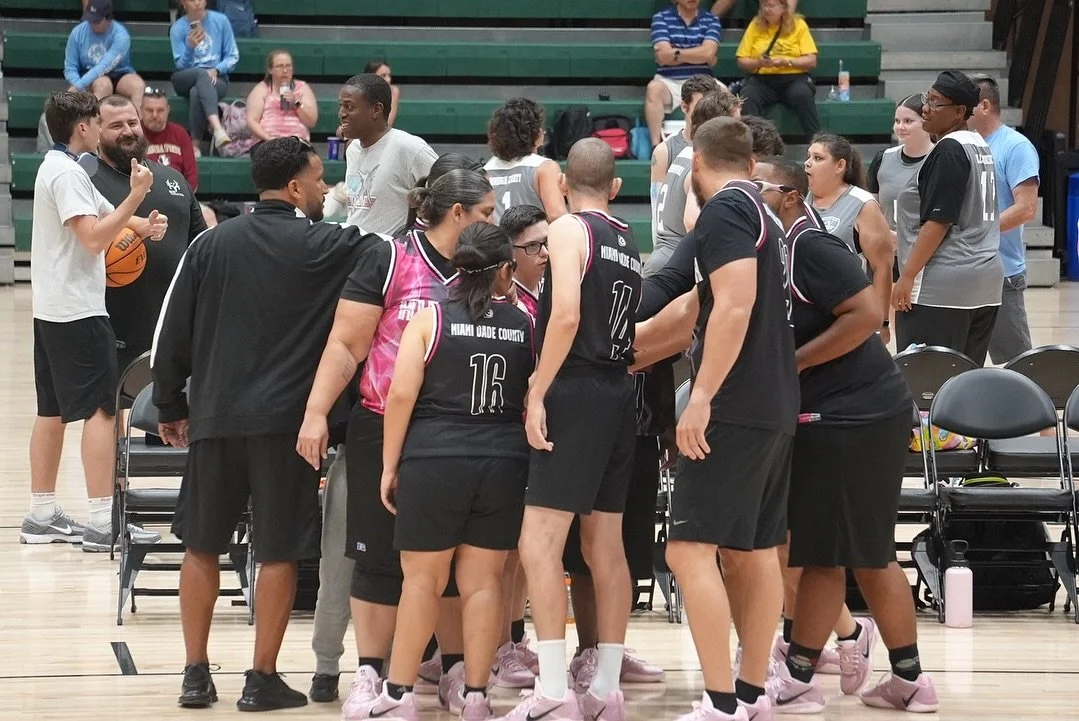 SPECIAL OLYMPICS at ESPN Wide World of Sports was a blast!

Our basketball athletes have advanced to the CHAMPIONSHIP GAME happening today at 3 PM 🏀🥳

Our bocce athletes brought home 2nd place 🥈

Let&rsquo;s goooo HIALEAH!!! Loud and proud 🦩 

#S