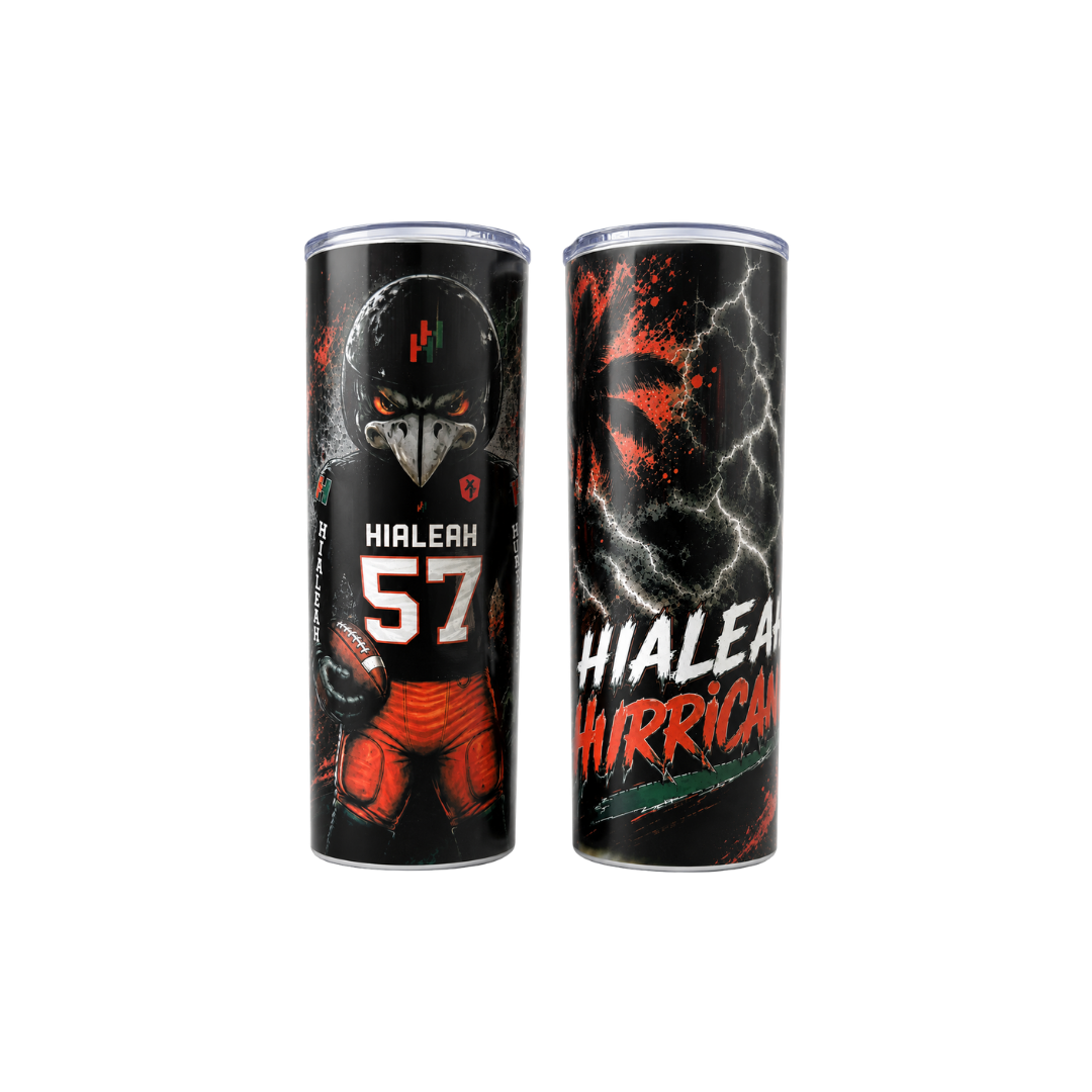 Custom Player # Mascot Tumbler