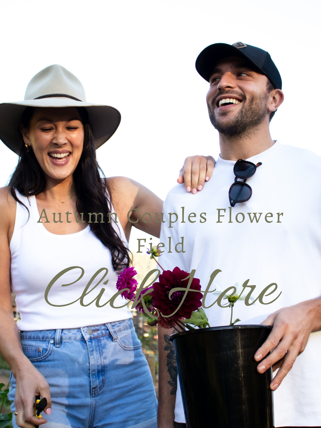 Autumn Couples Flower Field - Click Here
