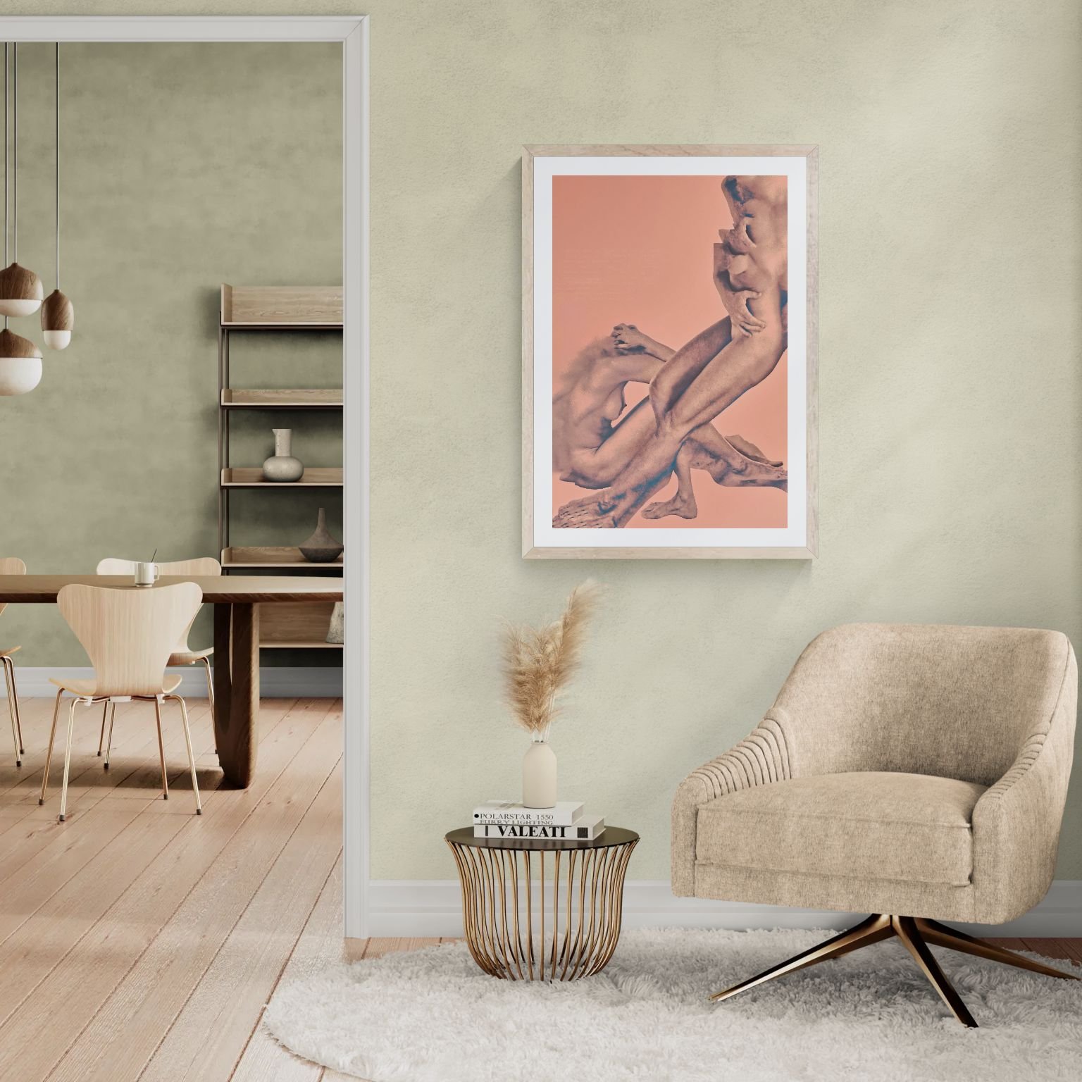 Living room with fancy swivel armchair (2).jpeg