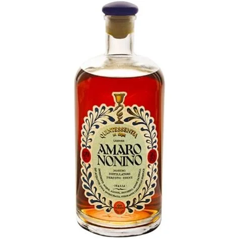 Amaro Nonino - Quintessentia — A refined Italian amaro with balanced notes of bitter orange, spice, herbs, and a warm, honeyed finish.