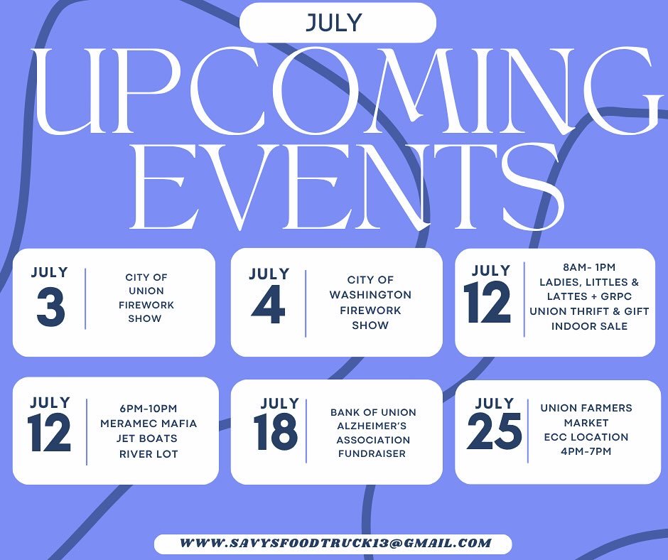 🔥July is coming in HOT🔥

The sun&rsquo;s out, the grill&rsquo;s fired up, and we&rsquo;re servin&rsquo; savage eats all month long 🌮🍔🍟🍓

📆 JULY CALENDAR DROP👇🏻👇🏻👇🏻

#eatlikeasavage #foodtruck #summereats #stopby #supportlocal #supportsma