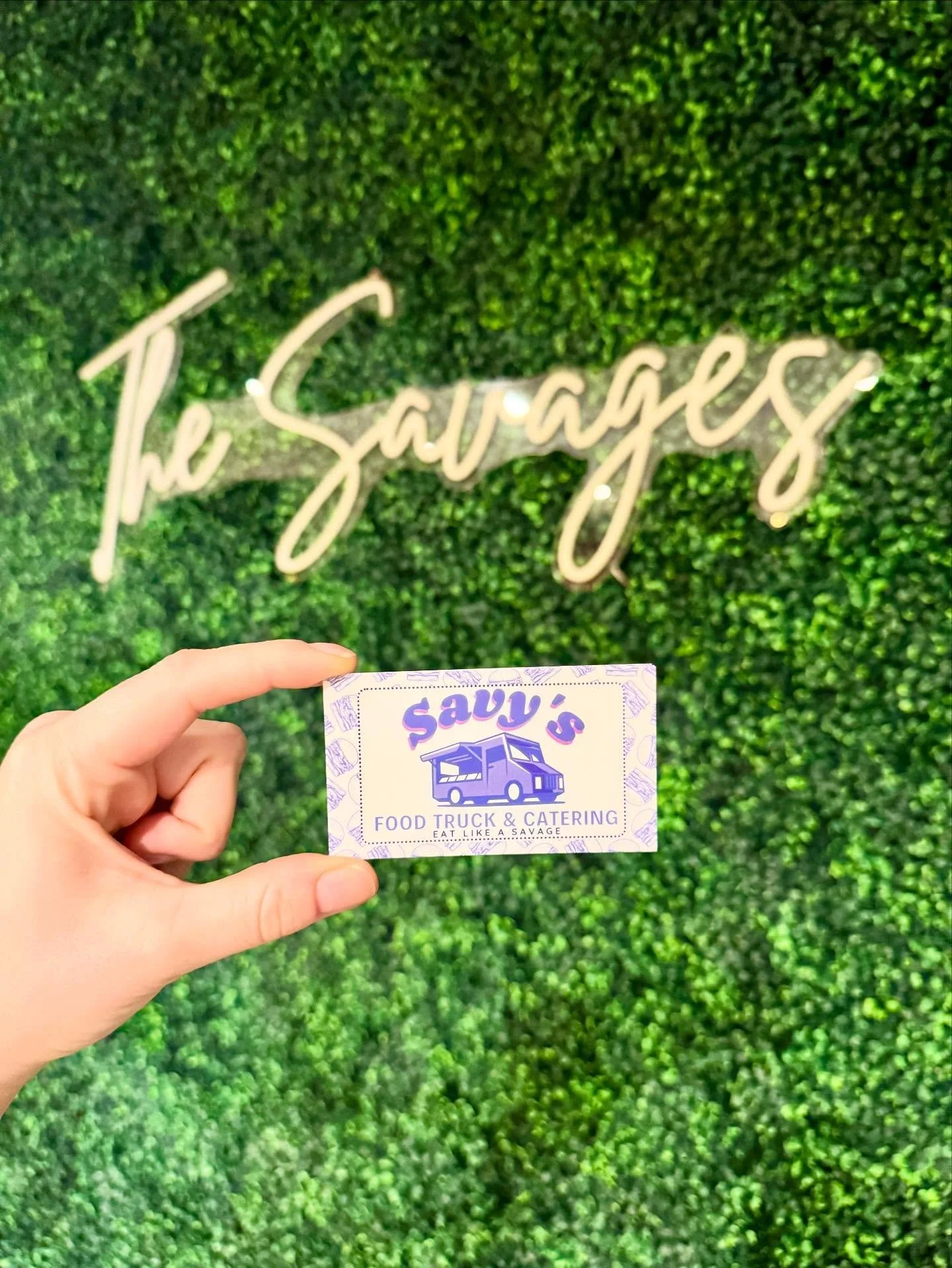 Little upgrades. Big dreams. 💜

New business cards may seem small, but to us they&rsquo;re a reminder of how far we&rsquo;ve come &mdash; and how much Savy&rsquo;s has grown in such a short time. If you&rsquo;ve supported us by eating with us, cater