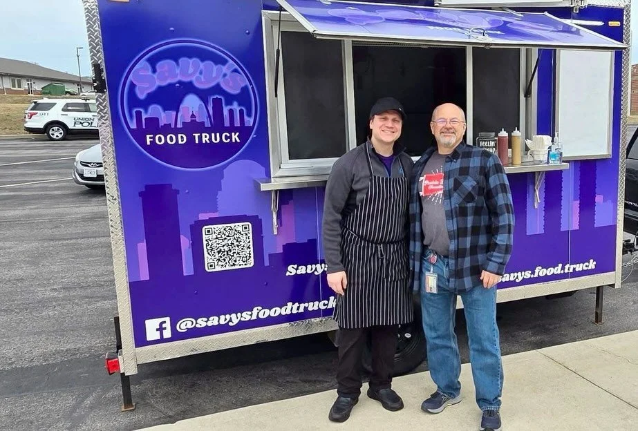 There&rsquo;s something extra special about serving in your hometown ❤️🤍🖤

Today we officially brought the truck out of winter hibernation for a private school luncheon at Prairie Dell Elementary. Getting to serve so many familiar faces was such a 