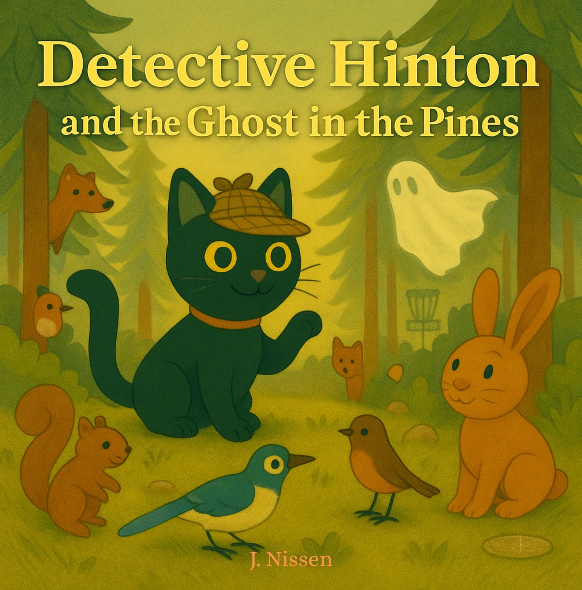 Detective Hinton, cozy mystery, kids, Hinton Alberta, Disc Golf