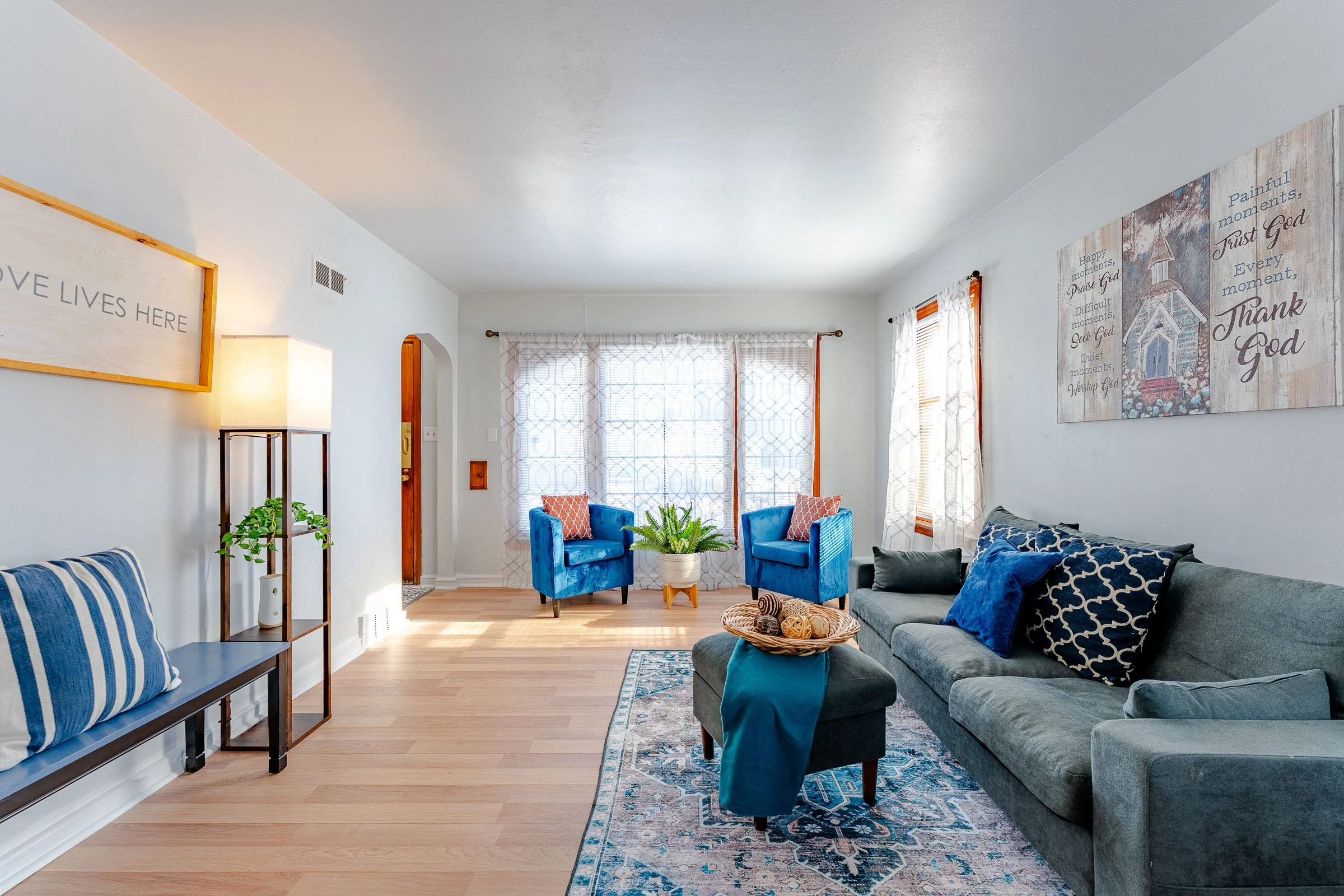 Renovated Living Room - Milwaukee, WI Real Estate - House Flip