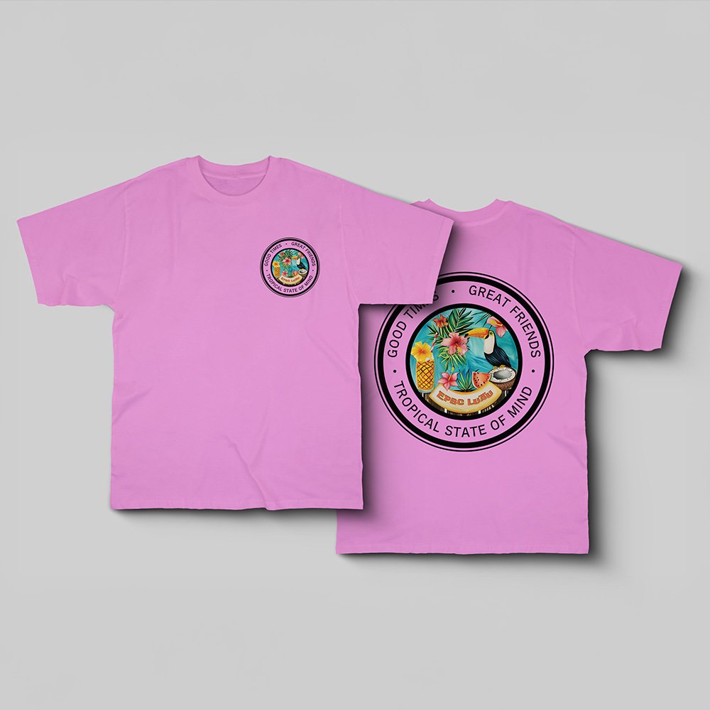 2024 East Peoria Boat Club Luau T-Shirt Design
