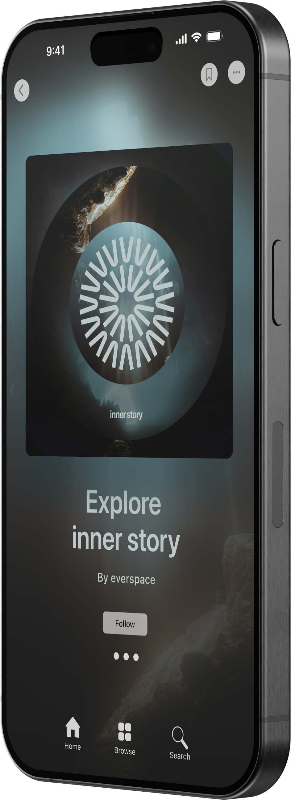 Inner Story podcast on iPhone