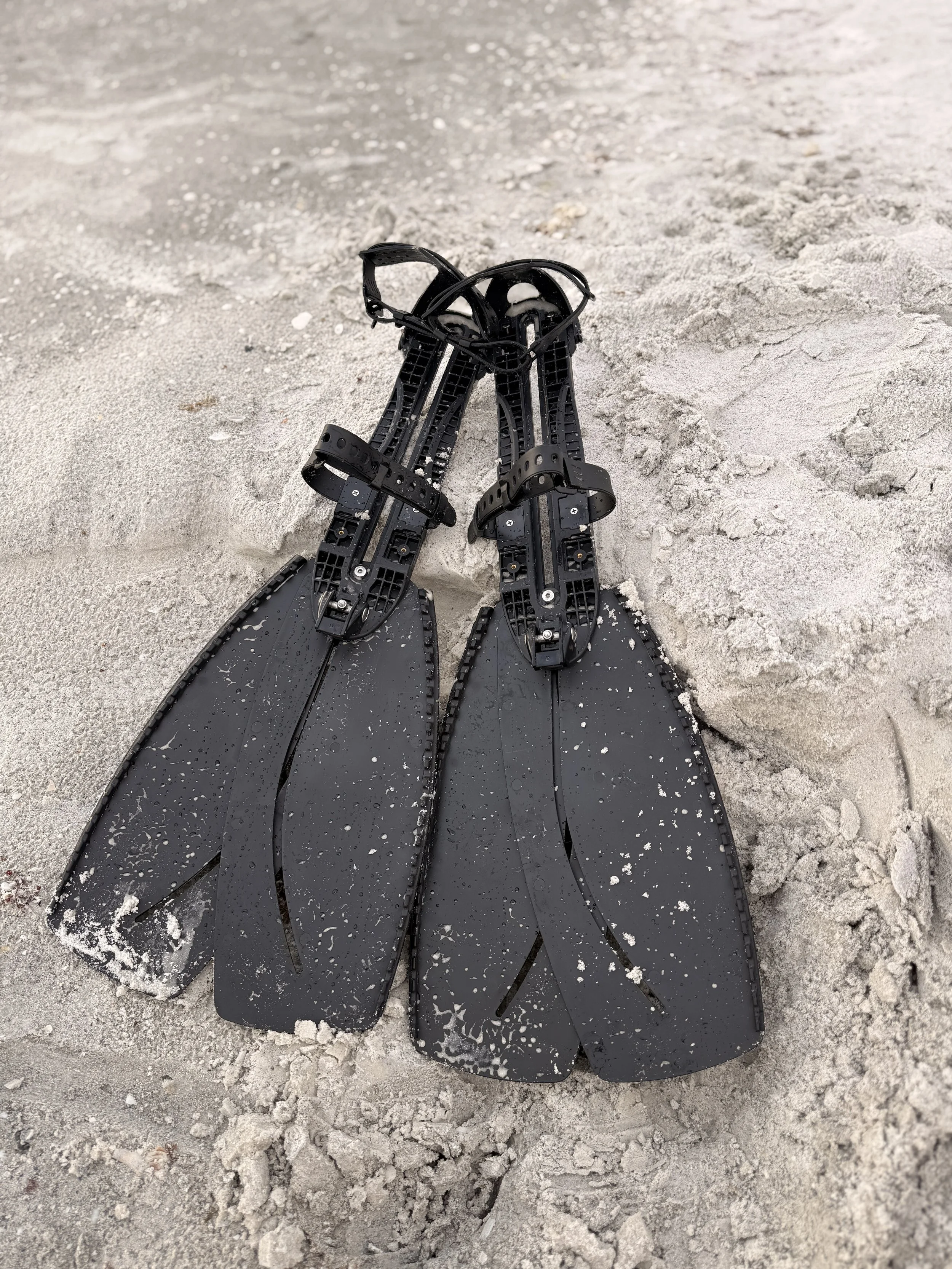 SALT AMS universal fitment with high-top footwear