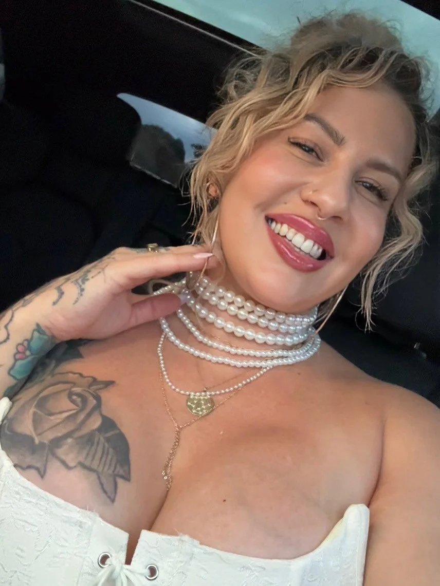 Dripping in Pearls &amp; Peace 🤍✌🏻