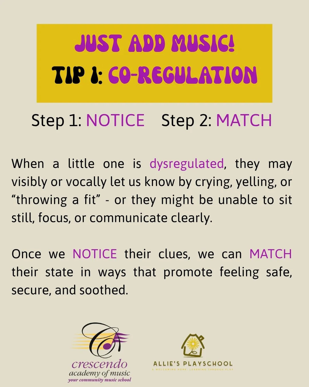 ✨ &ldquo;What better way to spread Christmas cheer than singing loud for all to hear?&rdquo; ✨
December&rsquo;s monthly focus is with @crescendoacademyofmusic and we&rsquo;re kicking things off with a whole lot of musical magic.
It&rsquo;s incredible