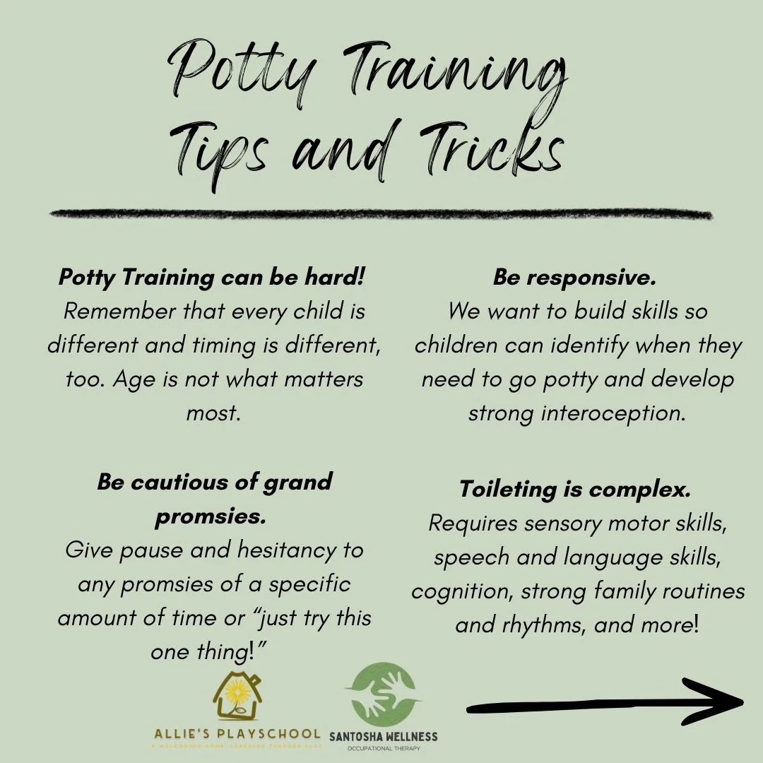 Within the last few months, I&rsquo;ve had the privilege of supporting four children and their families through the ins and outs of potty training.

If you&rsquo;re wondering where to begin, or simply need a little encouragement along the way, take a