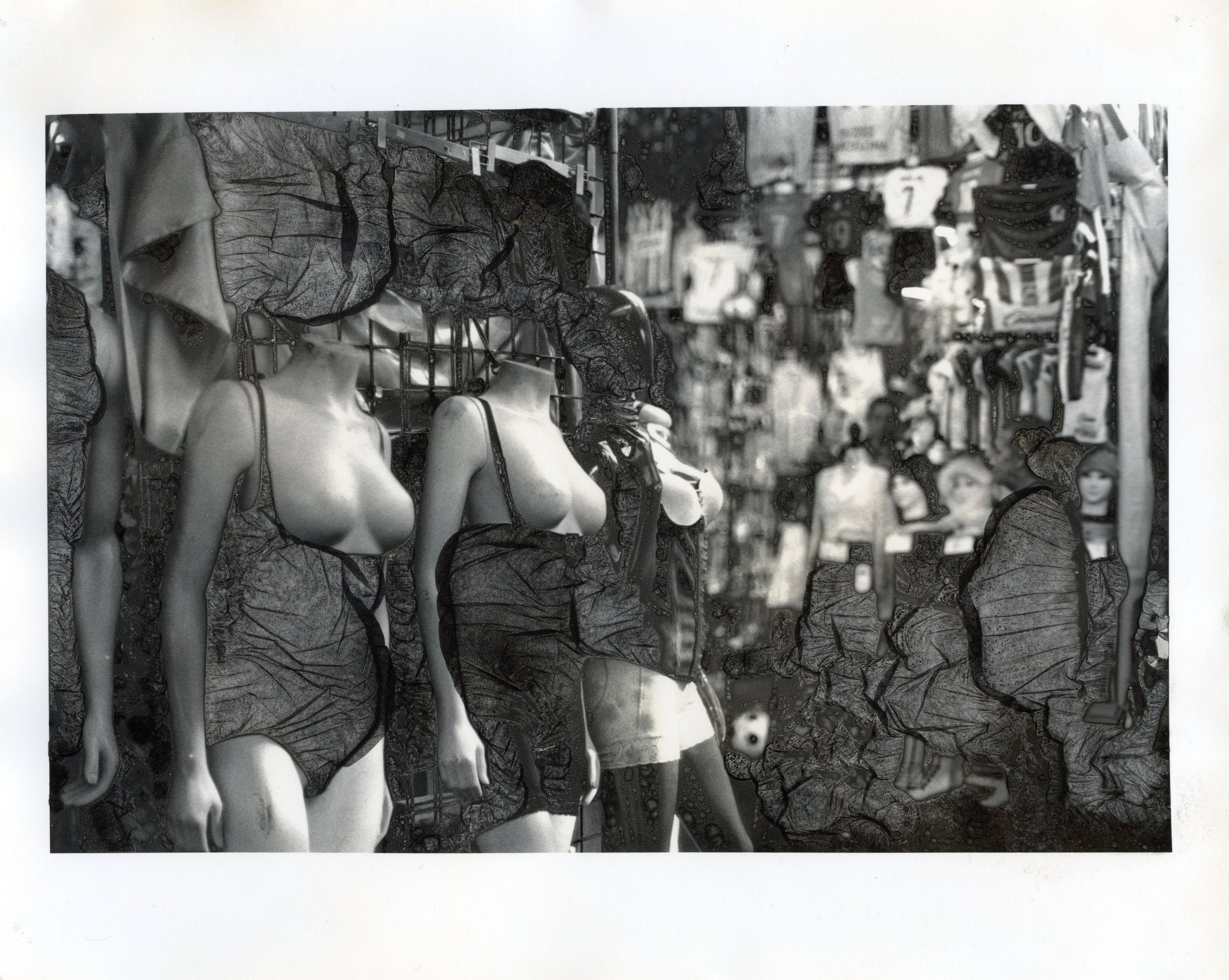 Mordancage print on fiber based paper
