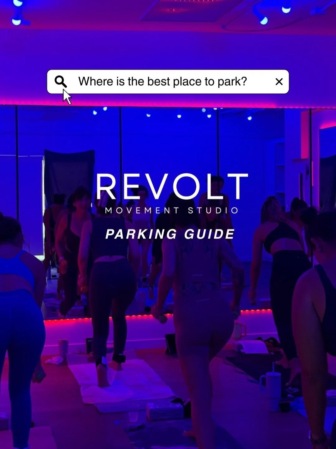 Hey Revolt fam 🫶🏽 quick parking reminder
To respect our neighbors, please use our 2 guest stalls or Suite 101 stall near the end on the right. Please don&rsquo;t park in any stall located on the left side of our lot ✨
⚡️Plenty of free parking nearb