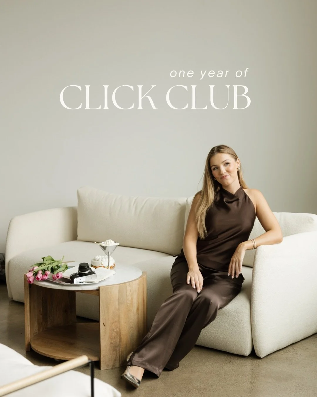 One year in business, and 6 months of Click Club being full time 🥹

Still surreal that this little idea turned into something I get to wake up and do every day. The last 365 days brought me the most inspiring clients, opportunities I used to dream a