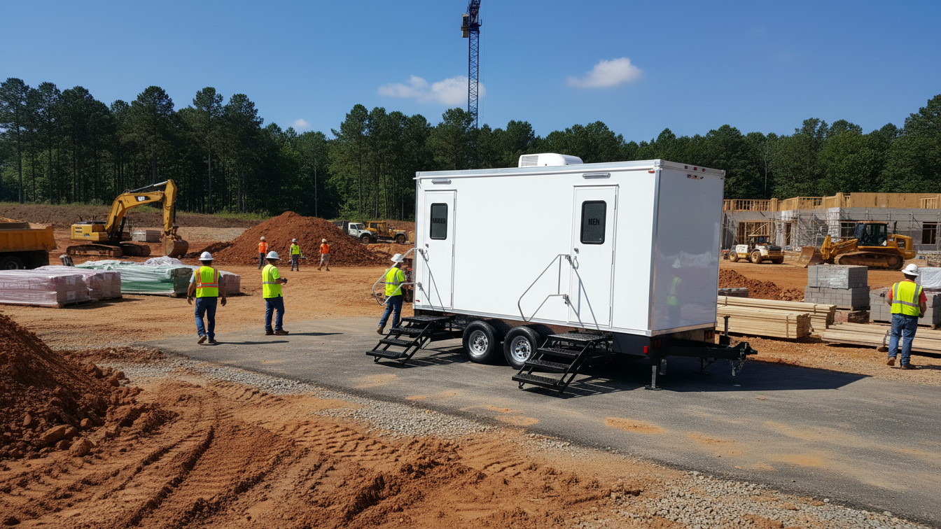 Restroom Rental Construction Northern Georgia