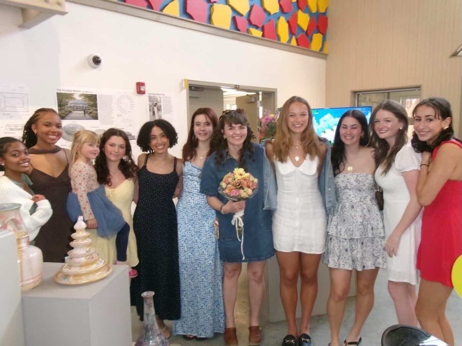 The Highlight of my whole year was my 11 senior Ceramic Girls, I can&rsquo;t thank you enough for the memories and clay magic. Thank you for making the ceramic studio such an amazing community 📡✨✨✨✨❤️&zwj;🔥 all my love 
britt