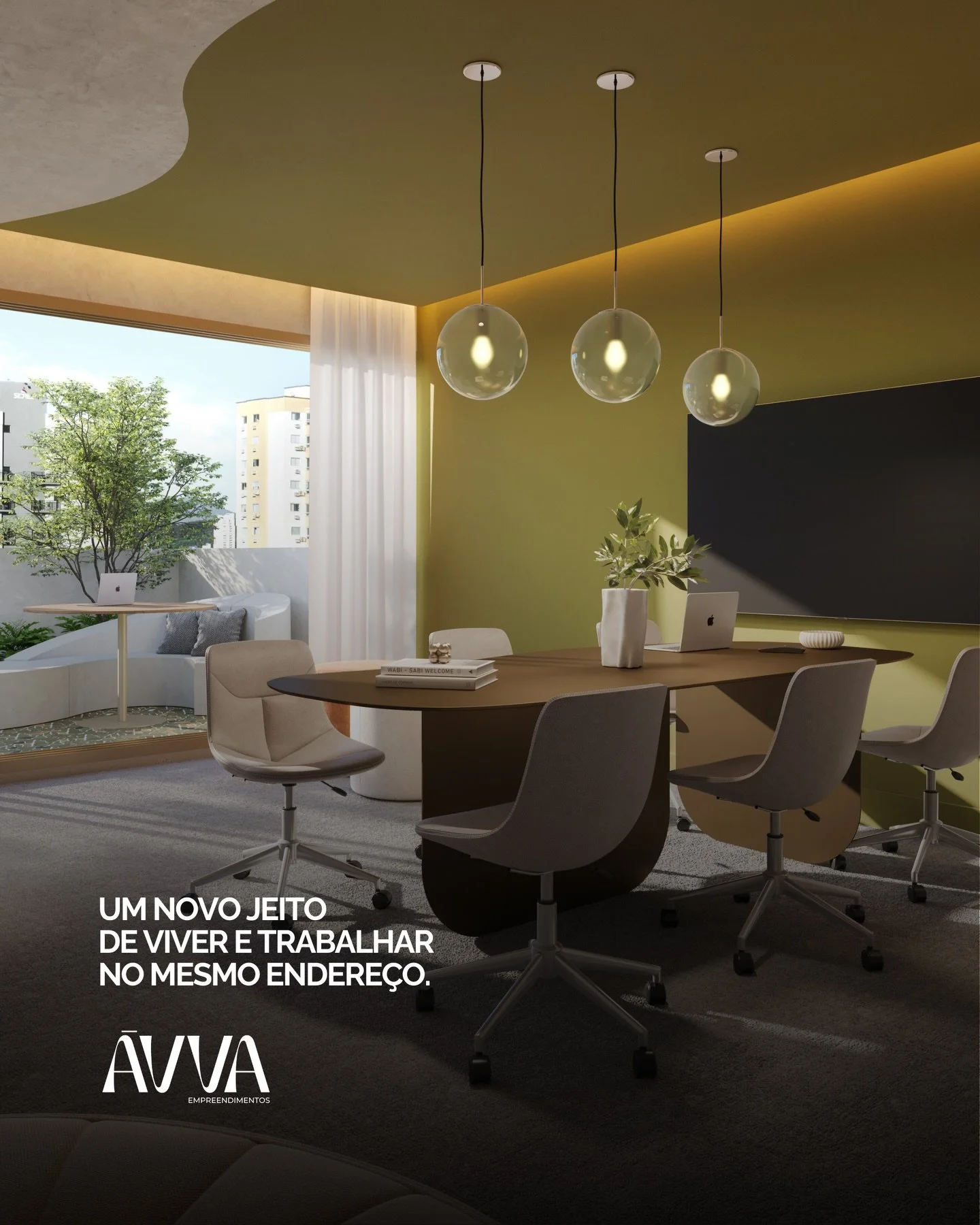 Trabalhar deixou de ser apenas sobre produtividade.
Hoje, &eacute; tamb&eacute;m sobre tempo, qualidade de vida e escolhas mais conscientes.

Quando o espa&ccedil;o acompanha o seu ritmo, a rotina flui melhor.
E o trabalho passa a ocupar o lugar cert