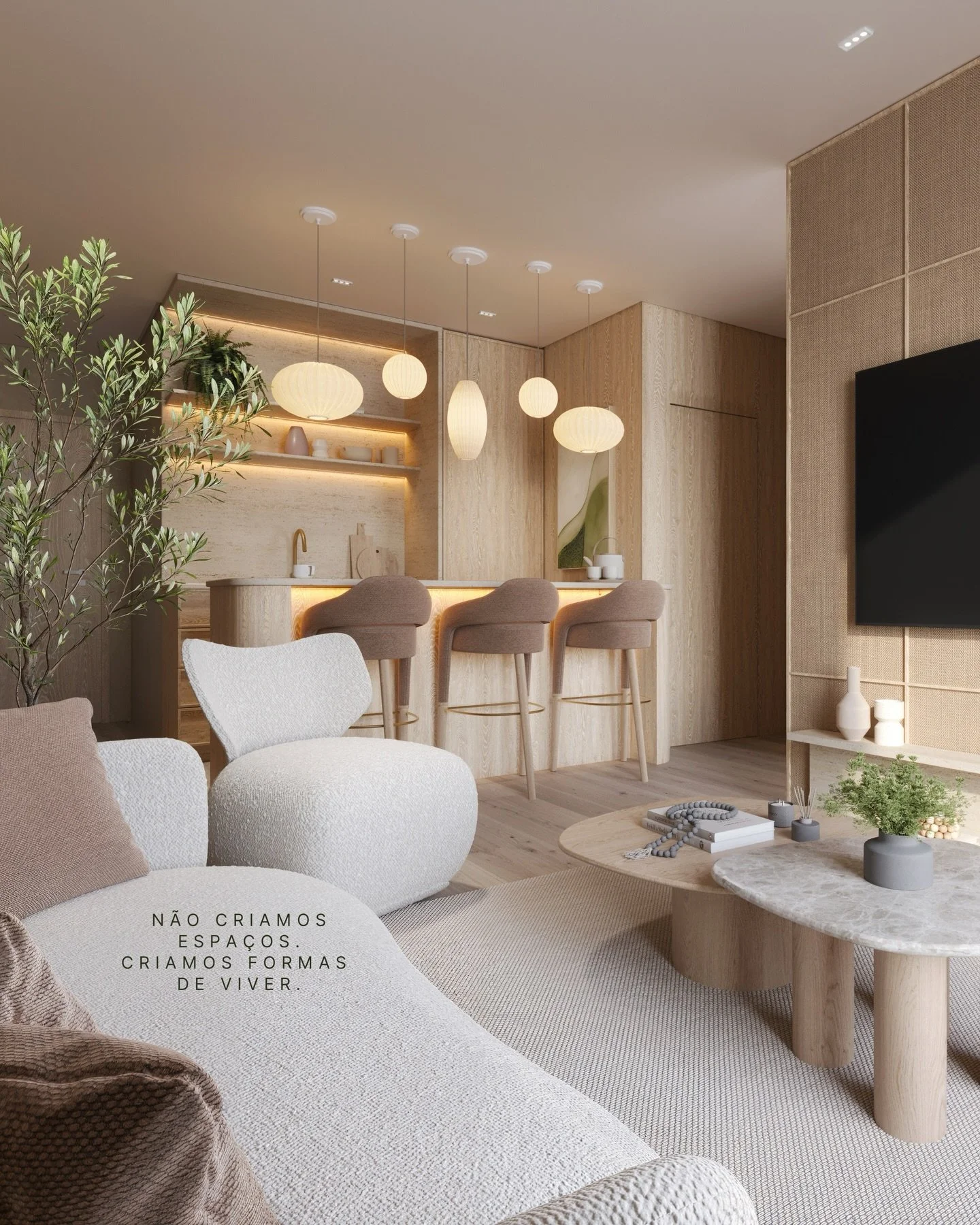 Projetar &eacute; pensar al&eacute;m do espa&ccedil;o.

&Eacute; considerar como cada detalhe vai impactar a rotina, o tempo e a forma de viver.

Conhe&ccedil;a projetos pensados dessa forma.
Link na bio.