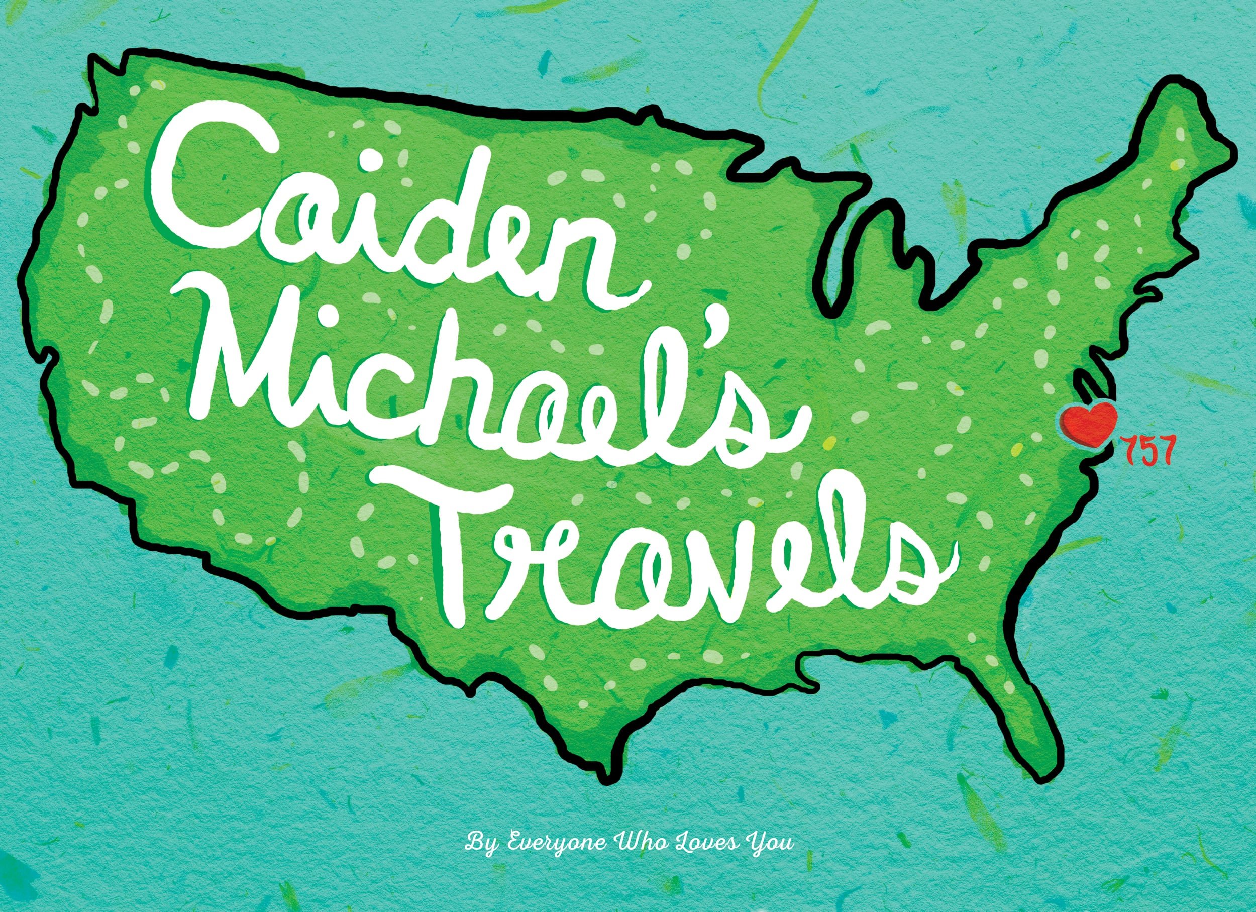 Caiden Michael's Travels Book Cover
