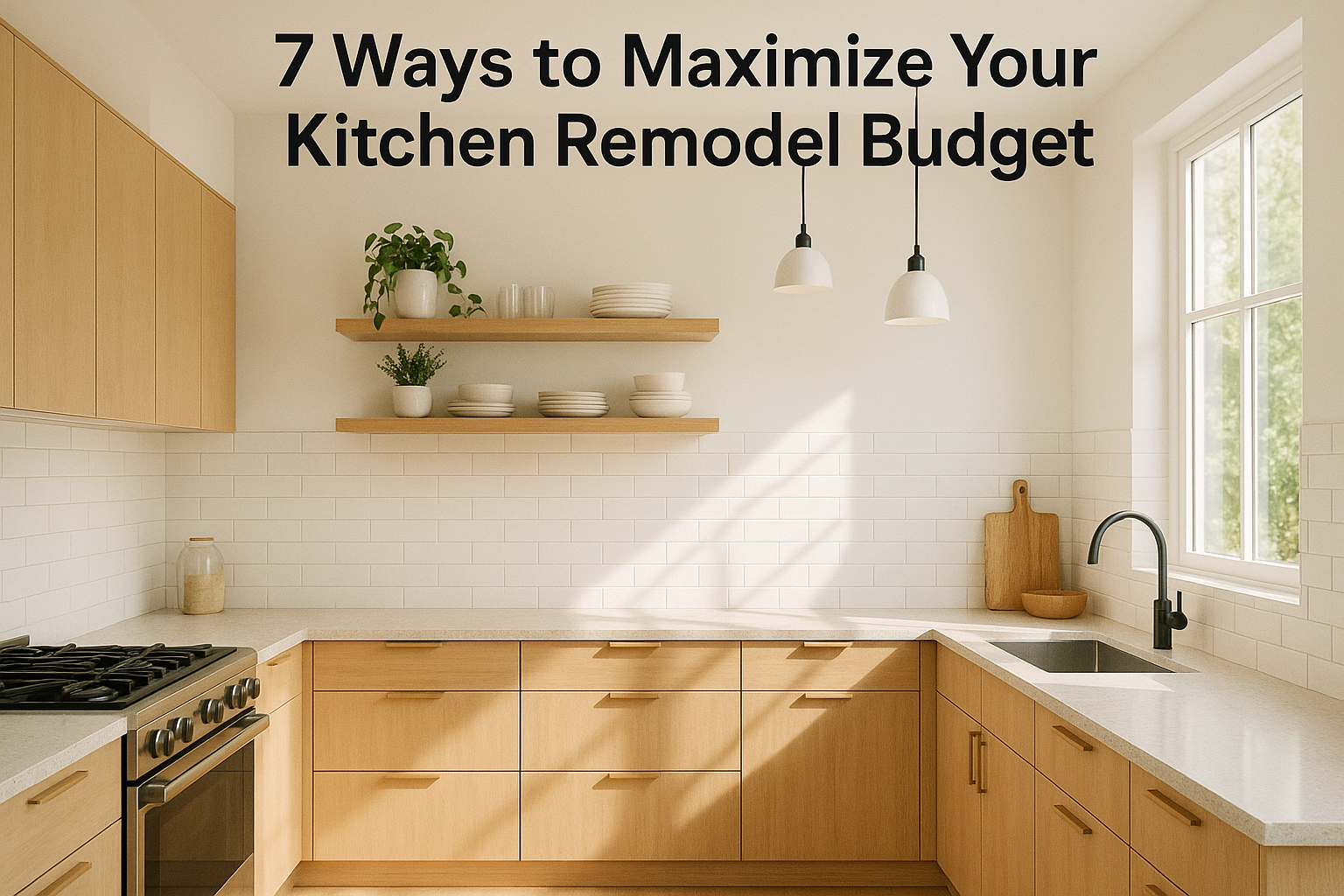 7 Ways to Maximize Your Kitchen Remodel Budget