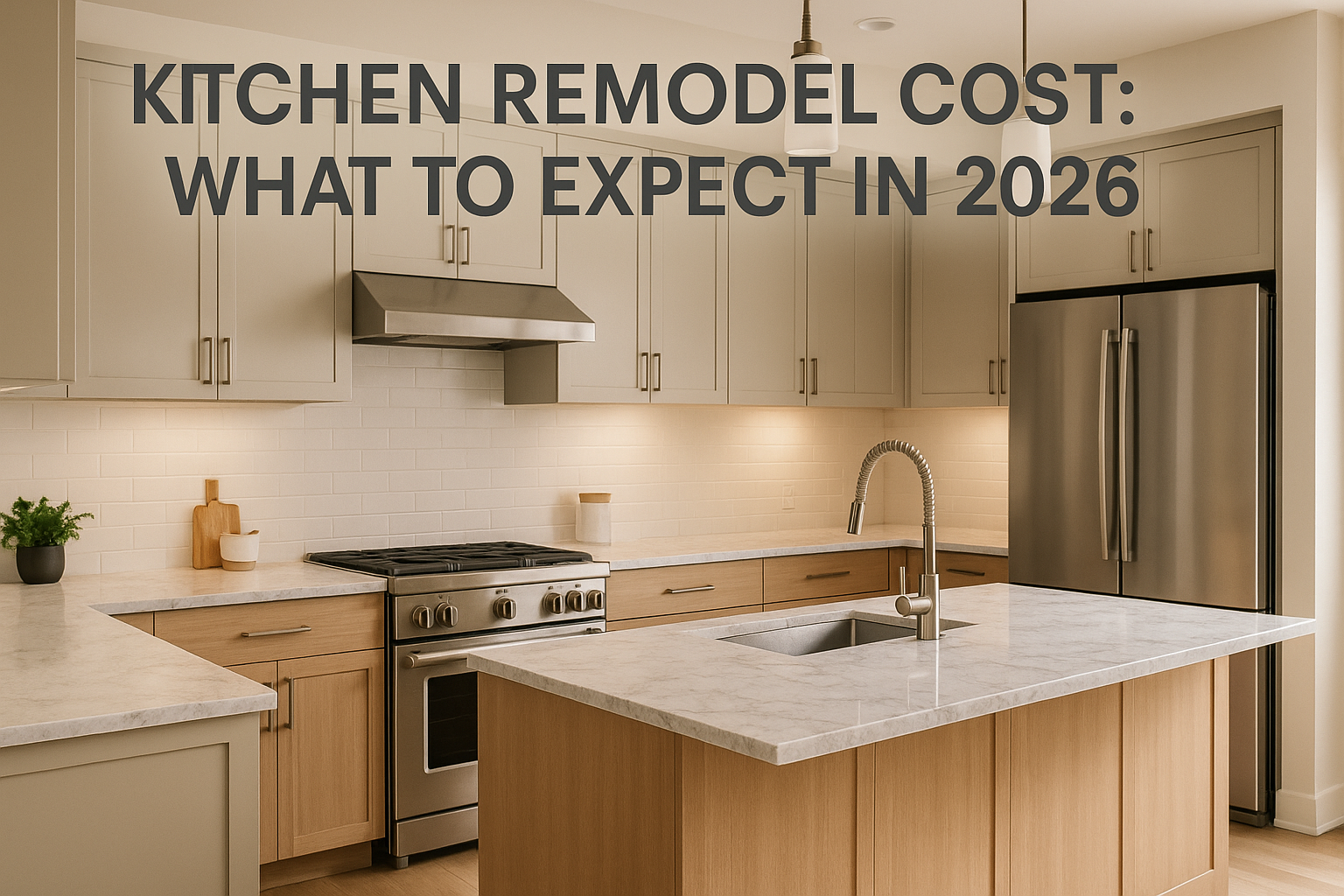 Kitchen Remodel Cost: What to Expect in 2026