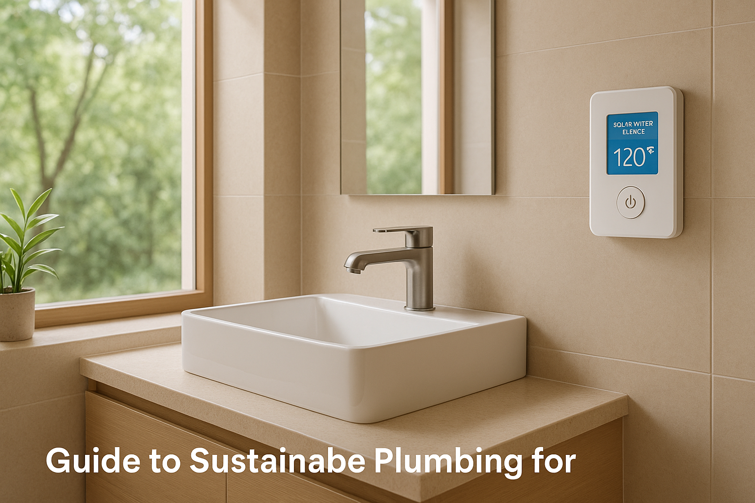 Guide to Sustainable Plumbing for Renovations