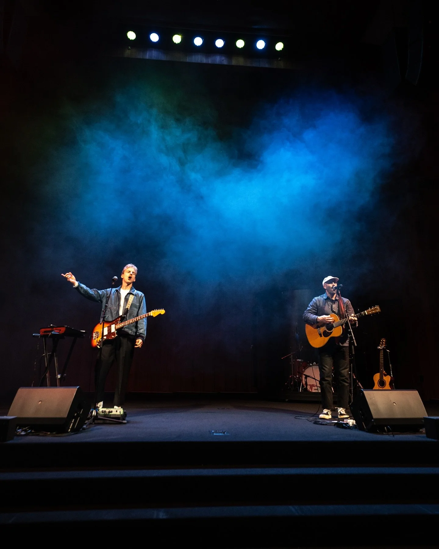 Years ago the music of @citizens_music came roaring into my life. The beauty, candor, and joy of their music has been a mainstay since. Thank you @zachbolen and @connorhedge for bringing your artistry and kindness to us at @vcctrivalley last night. A