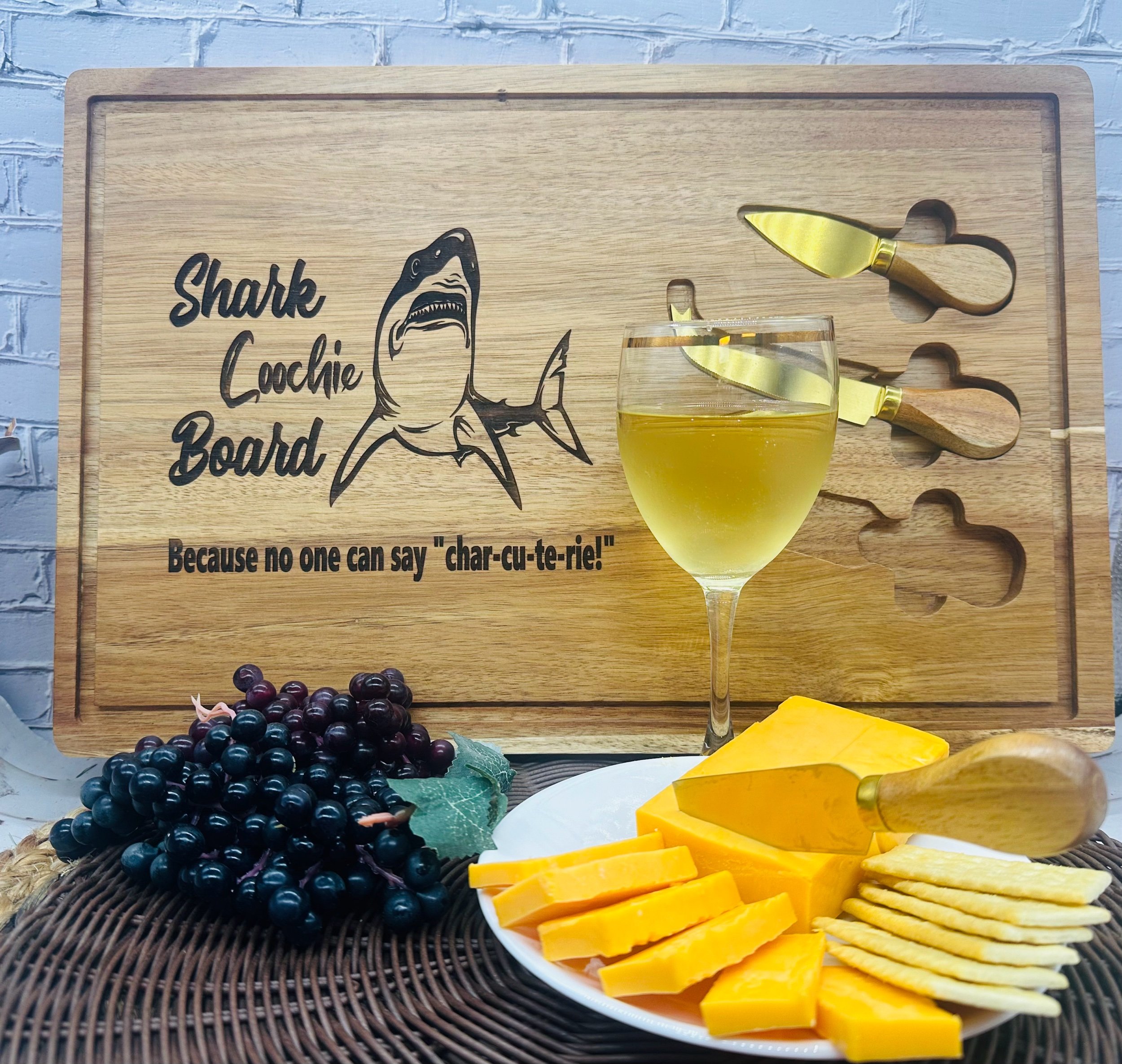 "Shark" Coochie Charcuterie Board