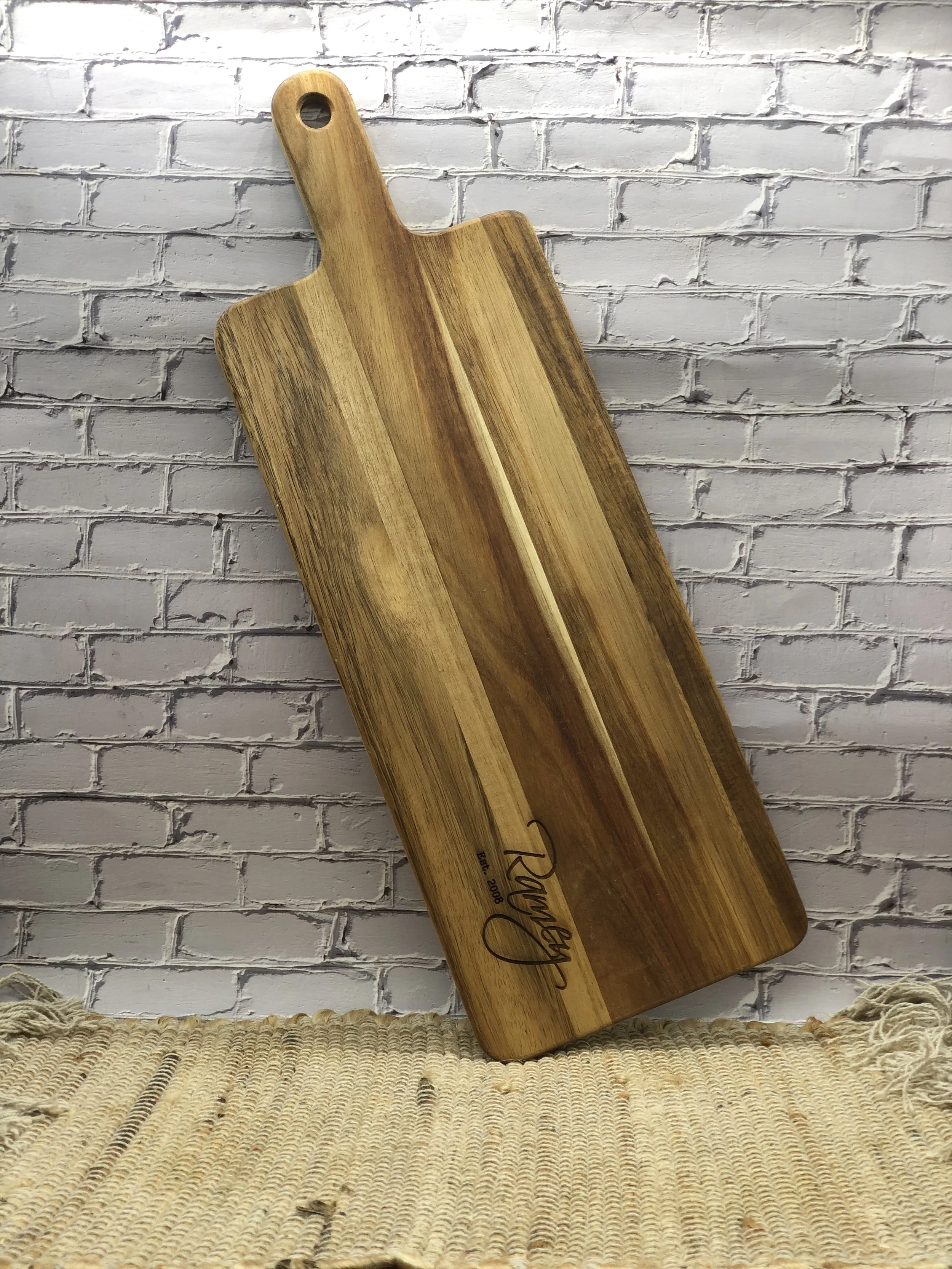 Personalized "Name" Charcuterie Board