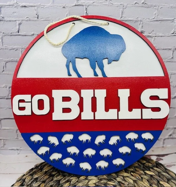 Go Bills Door Hanger