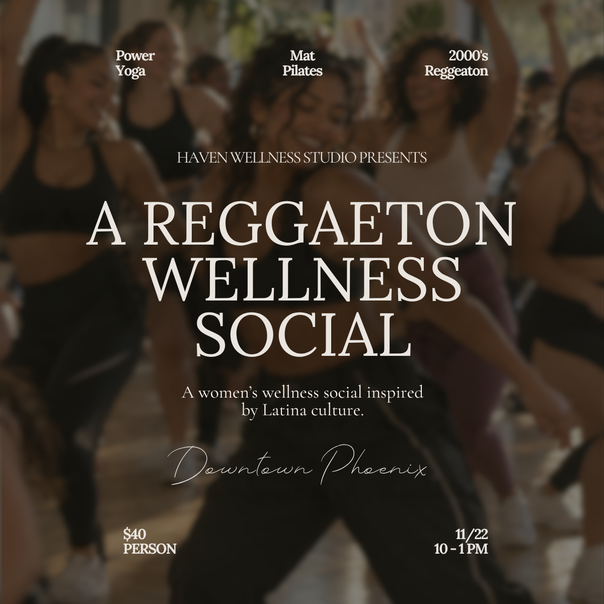 A Reggaeton Wellness Social