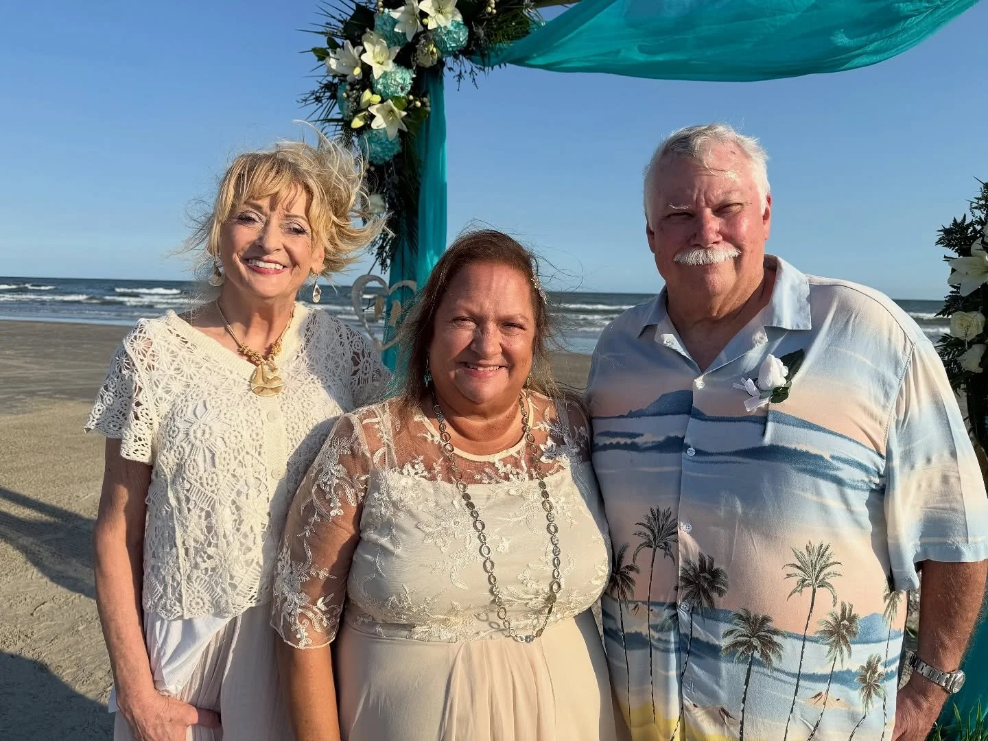 🌊 Love Renewed by the Sea 🌊

We had the joy of celebrating Charles &amp; Melissa Page&rsquo;s 20-year vow renewal at the very same place they first said &ldquo;I do&rdquo; Stewart Beach in Galveston.

Two decades of love, laughter, and memories bro