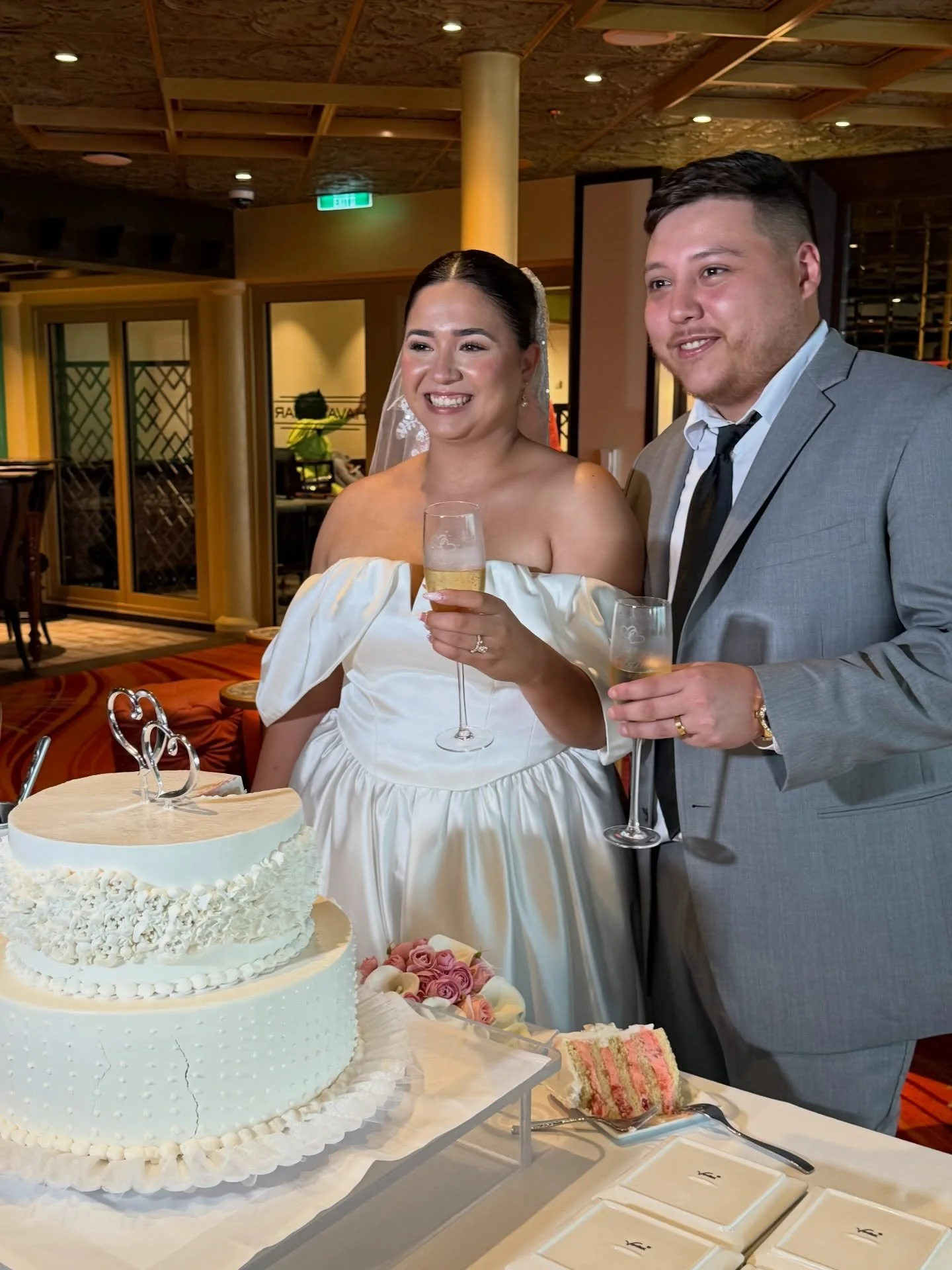 ✨ Love Set Sail This Weekend! ✨
This Saturday, we&rsquo;re celebrating the beautiful union of Juan &amp; Julissa Rodriguez onboard the stunning Carnival Jubilee! 🚢💍

From ocean views to unforgettable moments at sea, this wedding is a perfect remind