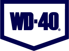 WD-40 logo on a white background.