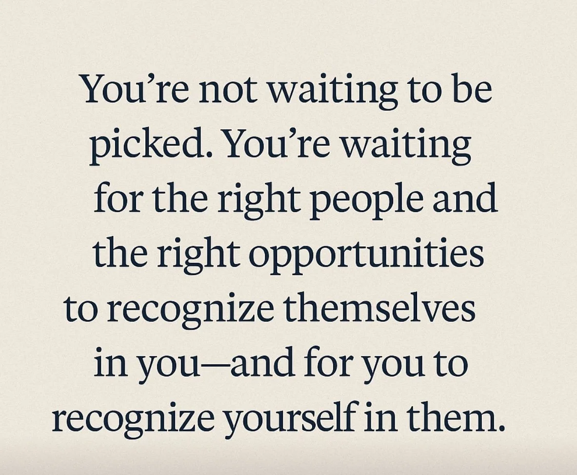 Not Getting Picked, But Getting Chosen — Glass Half Full Consulting ...