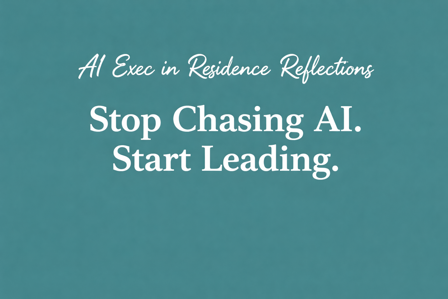 New Blog Series: NASPA AI Reflections begins on 3/23/26
