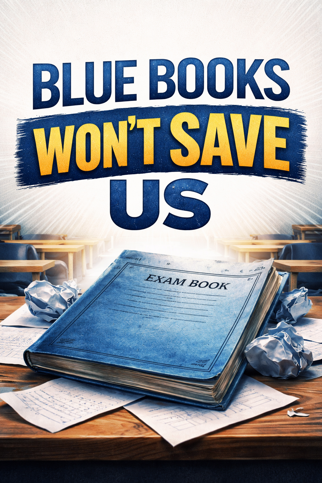 Blue Books Won’t Save Us: What AI Is Really Asking of Assessment in Higher Ed