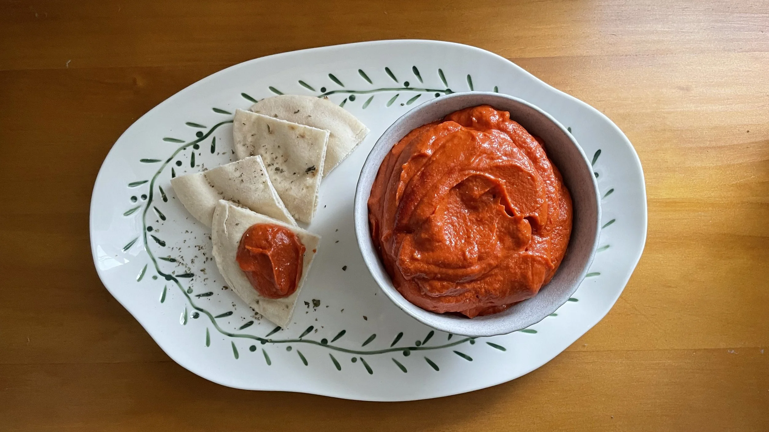 Greek Paprika Pepper Dip: The Red Sauce From the Souvlaki Shop