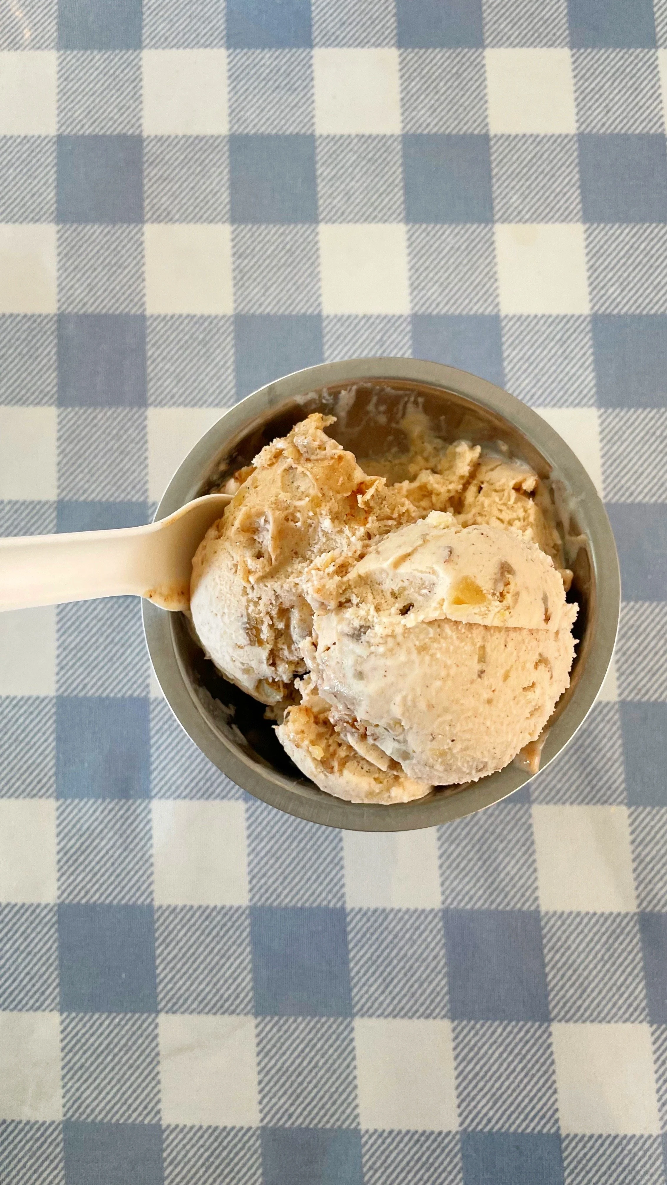Baklava icecream vasilis table west beach.JPG