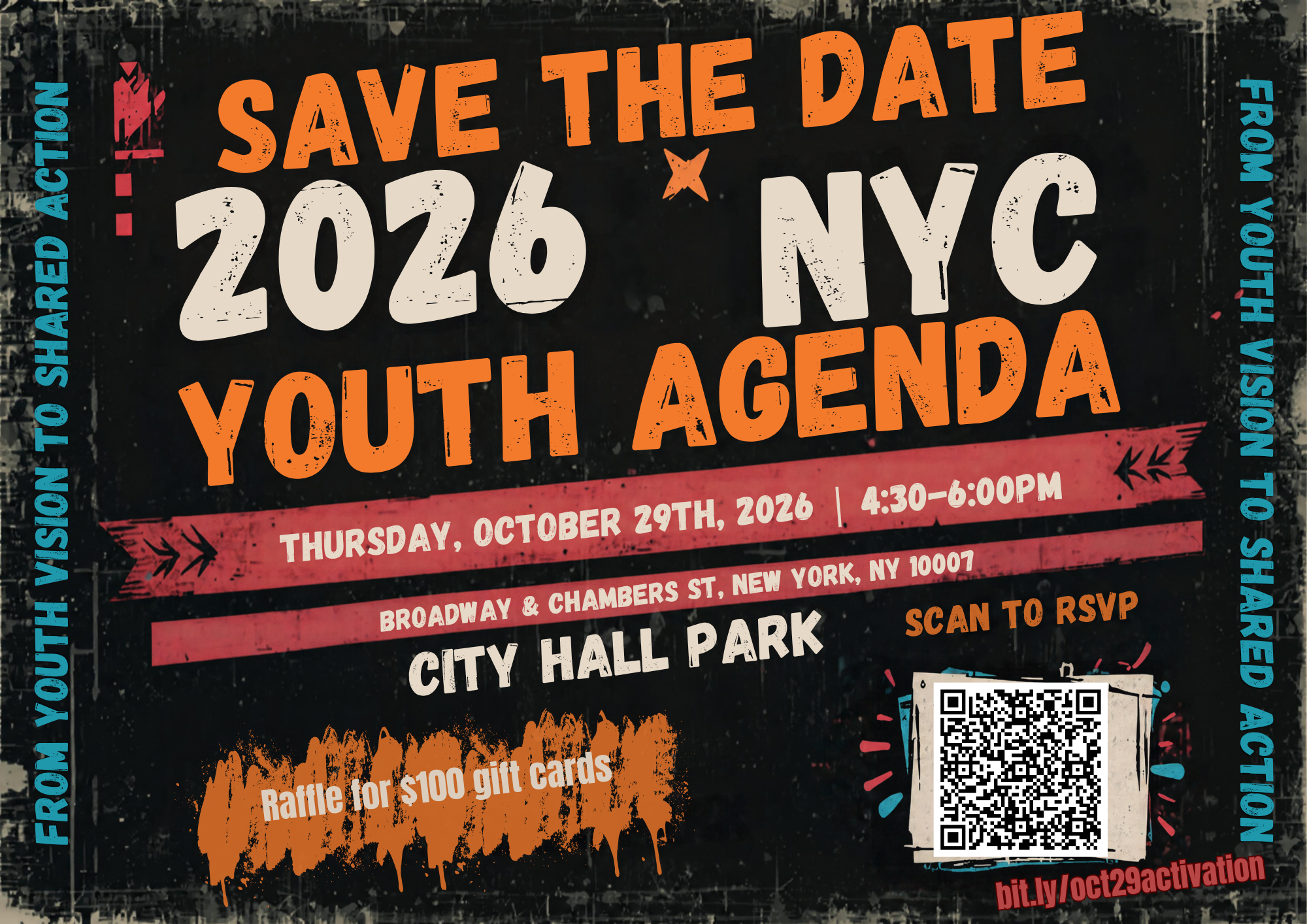 ​NYC Youth Leaders Take to Broadway Sidewalk for Innovative “Civic Stroll” to Launch 2026–2030 Policy Agenda