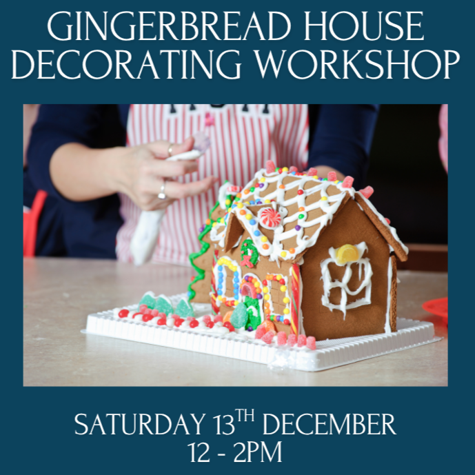Gingerbread House Decorating workshop