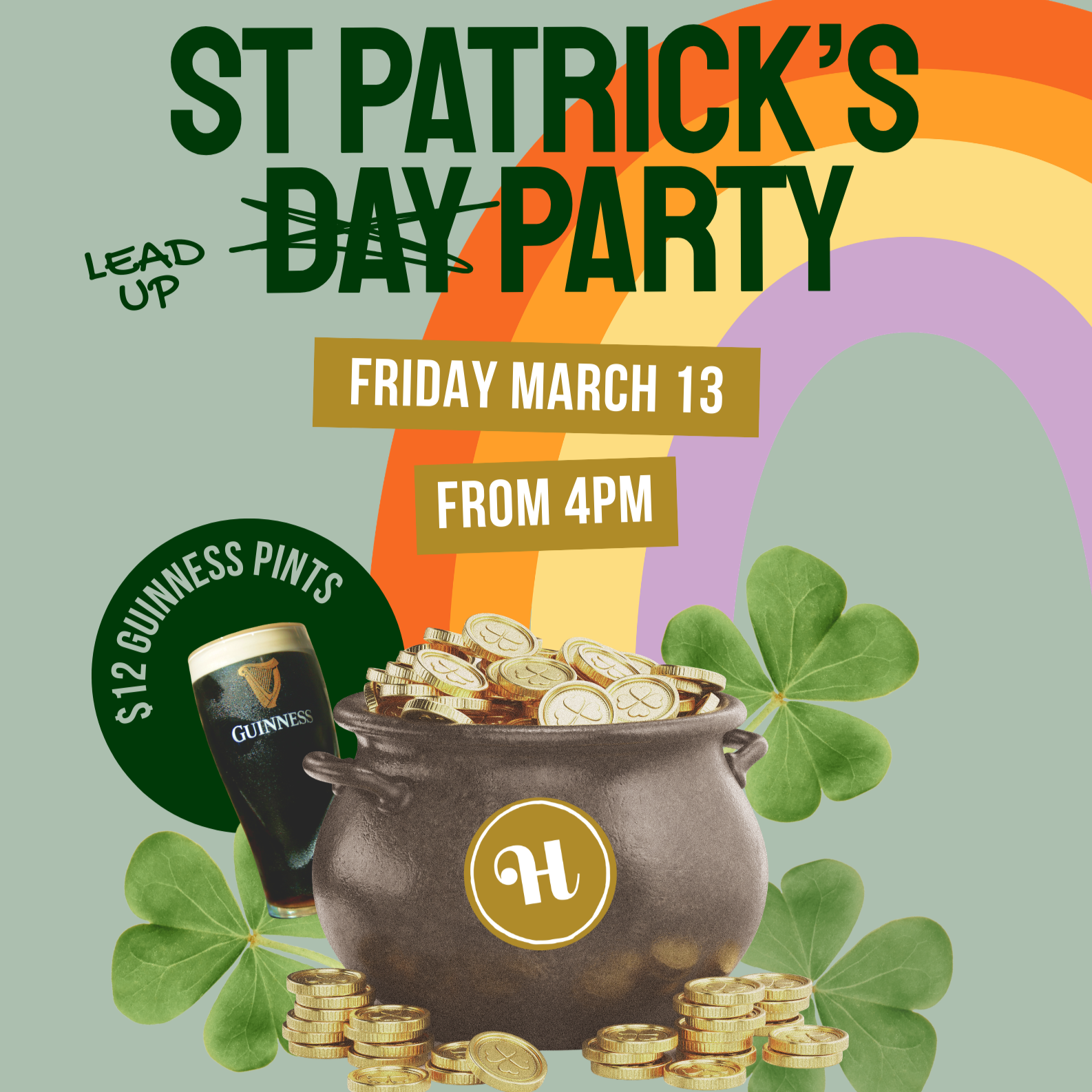 St Patrick’s Day Warm-Up Party