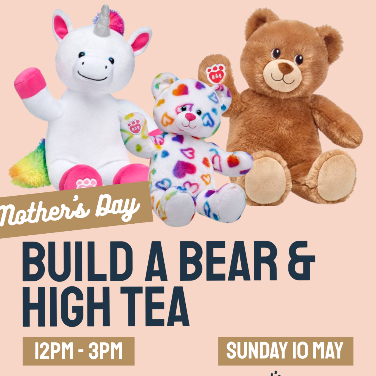 Mother’s Day High Tea &amp; Build-A-Bear Workshop