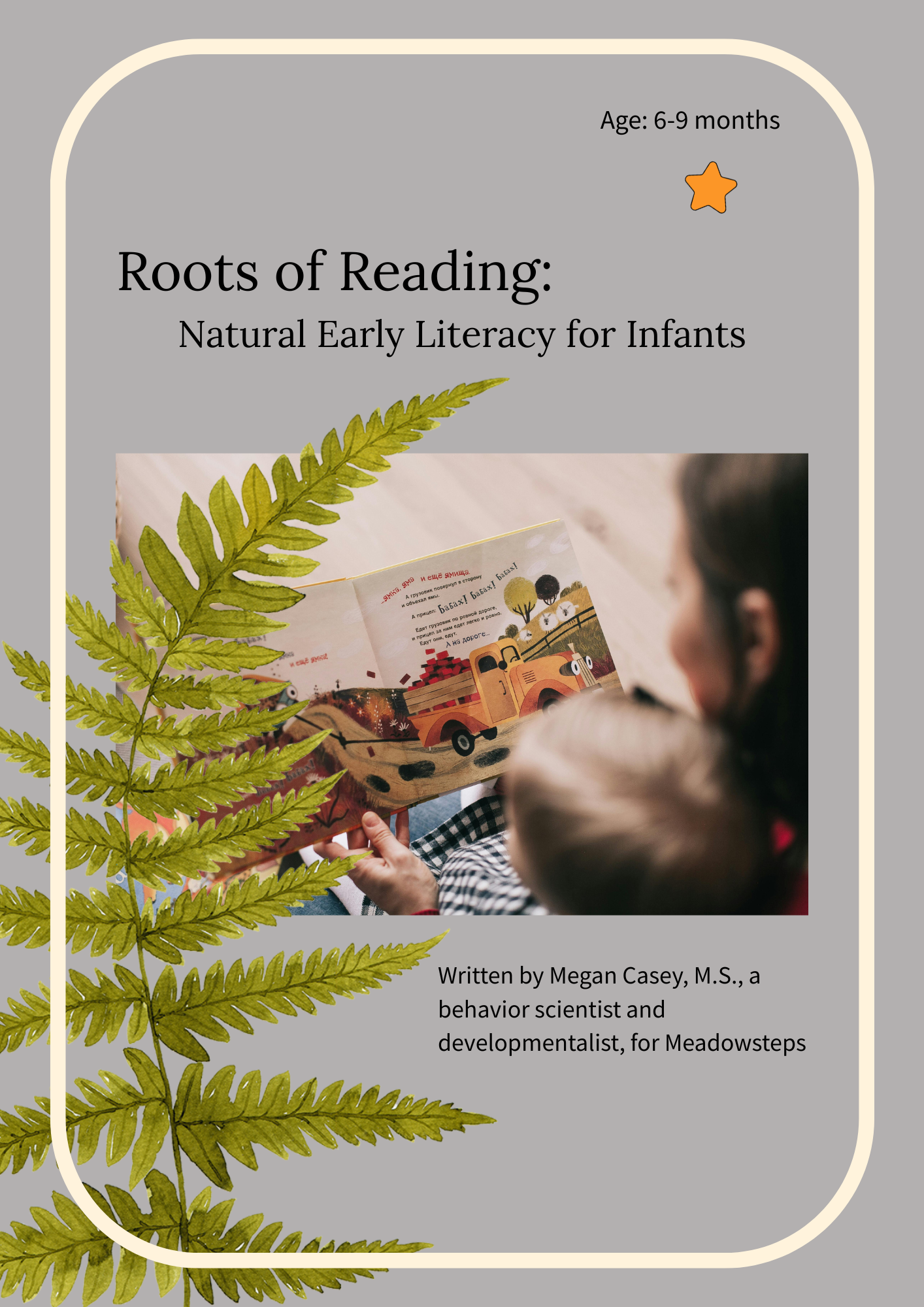 Roots of Reading: Natural Early Literacy for Infants