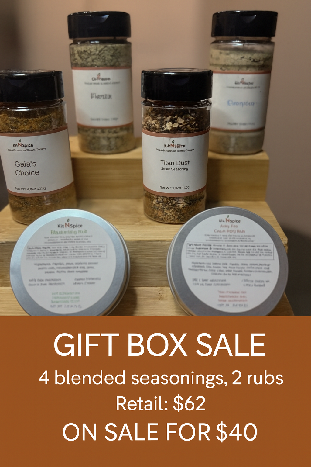 Discount will apply at check out,