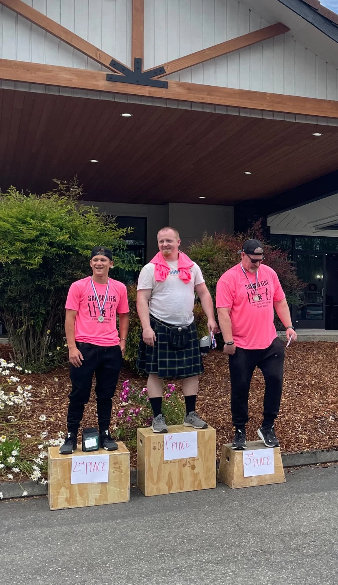 Thank you to Derrick Means taking part in the first annual South Kitsap Samson Fest