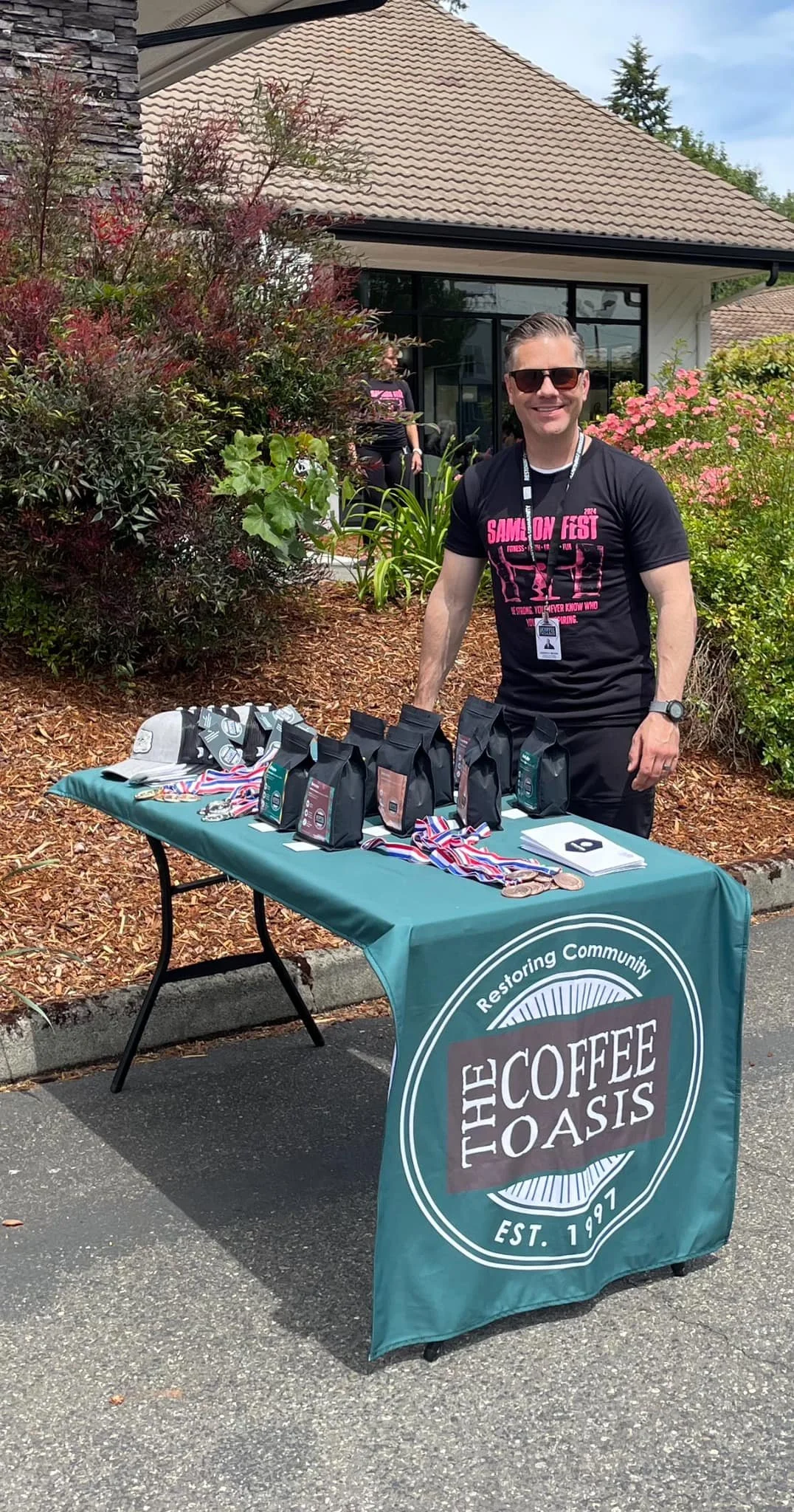 Thank you to Derrick Means taking part in the first annual South Kitsap Samson Fest